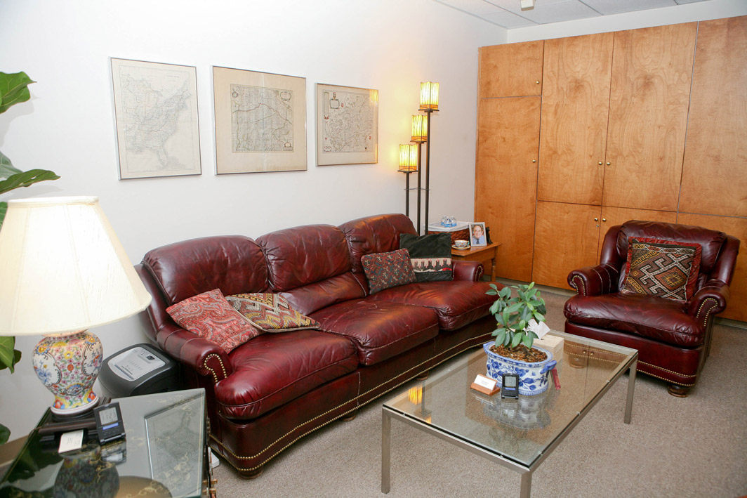Inside L.A. based Psychotherapy Office